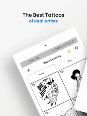 3k+ Tatoo Designs Stencil Ink android App screenshot 7